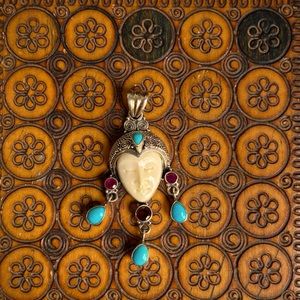 BOHO tribal style pendant